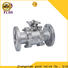 FLOS Custom 3-piece ball valve manufacturers for closing piping flow