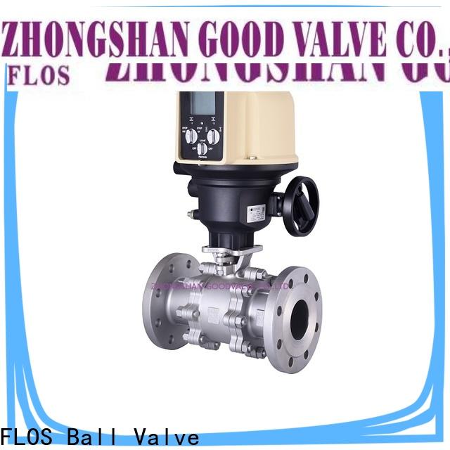 FLOS ball 3 piece stainless steel ball valve factory for closing piping flow