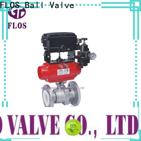 FLOS Latest two piece ball valve factory for directing flow