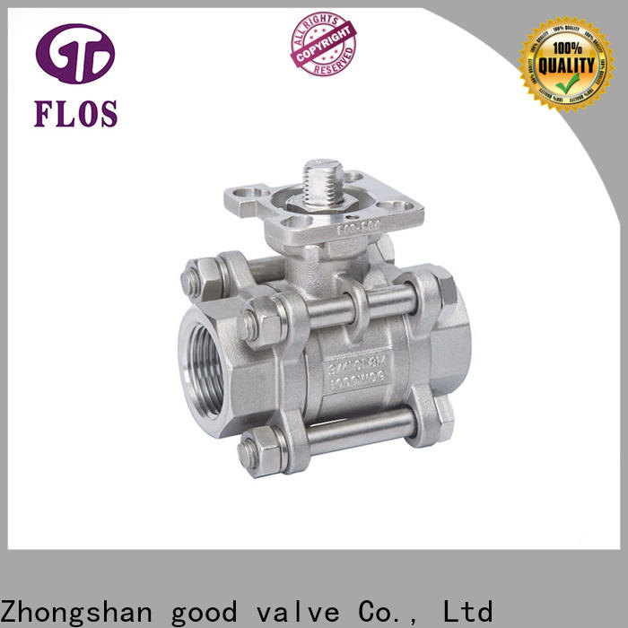 Latest 3 piece stainless ball valve ball company for closing piping flow