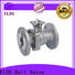 New 2-piece ball valve ball factory for opening piping flow