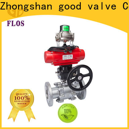 FLOS Best 3 piece stainless steel ball valve manufacturers for closing piping flow