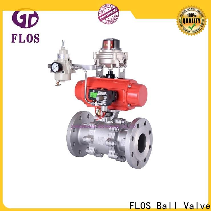 FLOS Top 3 piece stainless ball valve company for closing piping flow