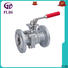 New 2 piece stainless steel ball valve switch manufacturers for directing flow