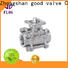 Custom 3 piece stainless steel ball valve switchflanged Suppliers for closing piping flow