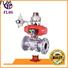 FLOS openclose 3 piece stainless ball valve factory for opening piping flow