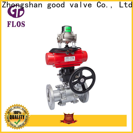 FLOS ball 3 piece stainless steel ball valve factory for opening piping flow