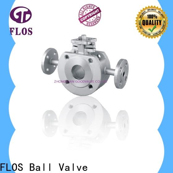 FLOS preservation single piece ball valve factory for closing piping flow