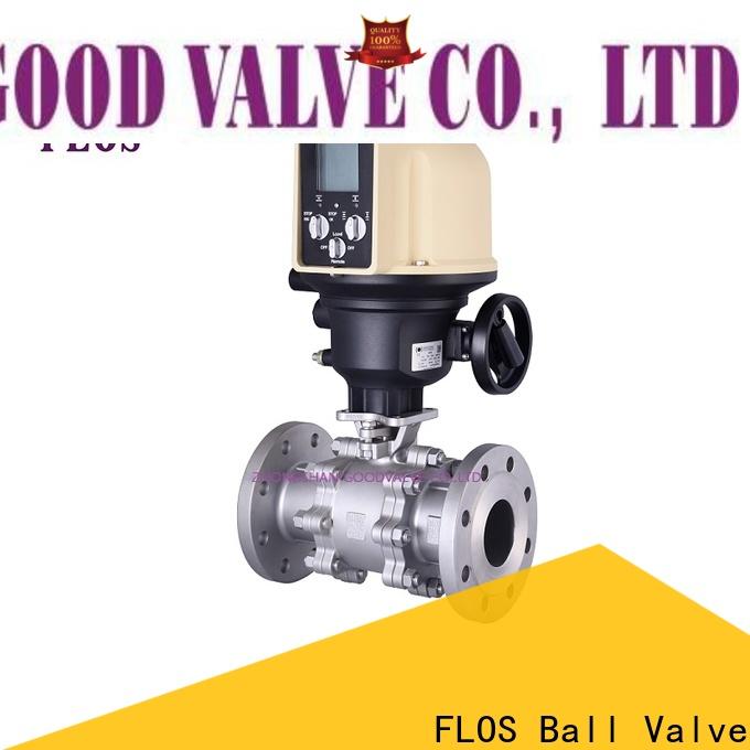 FLOS High-quality 3-piece ball valve for business for opening piping flow