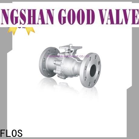 Latest 2-piece ball valve switchflanged Supply for closing piping flow