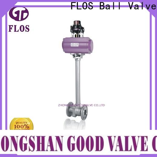FLOS pneumatic ball valve manufacturers factory for closing piping flow