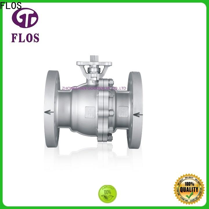 Latest two piece ball valve valveflanged Suppliers for closing piping flow