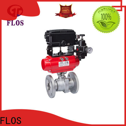 FLOS New 2 piece stainless steel ball valve for business for directing flow