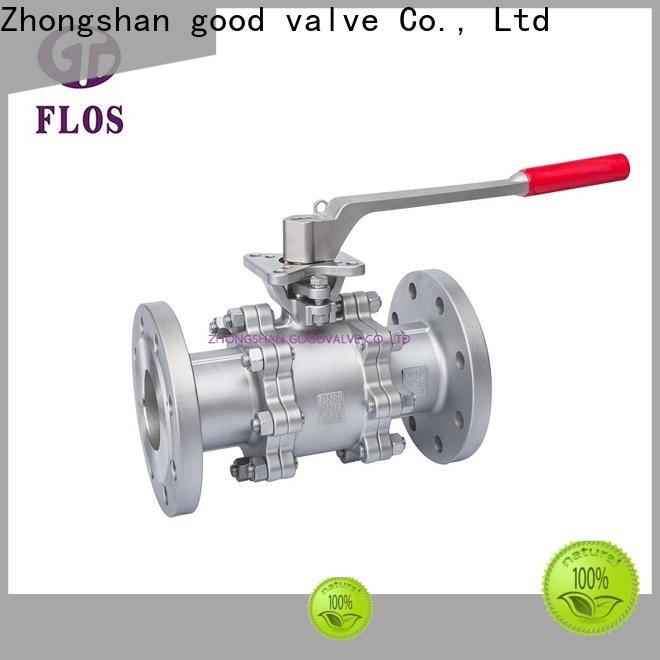 FLOS Best 3 piece stainless steel ball valve Supply for opening piping flow