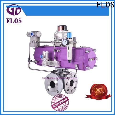 FLOS pneumaticelectric three way ball valve suppliers Supply for directing flow