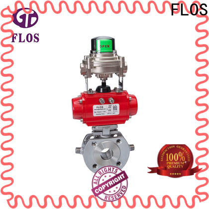 FLOS pneumaticmanual professional valve manufacturers for closing piping flow