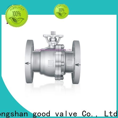 High-quality two piece ball valve switchflanged manufacturers for closing piping flow