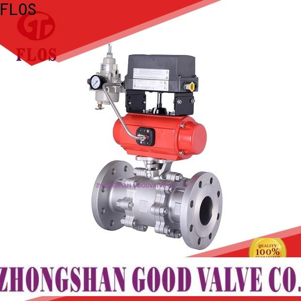 FLOS New 3 piece stainless ball valve for business for directing flow