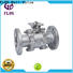 FLOS Top 3 piece stainless steel ball valve for business for closing piping flow