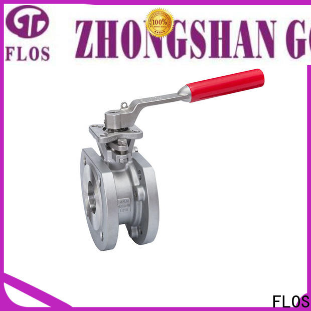 FLOS economic 1-piece ball valve factory for directing flow