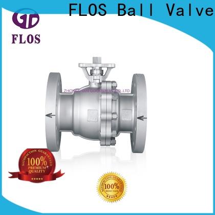 FLOS New 2 piece stainless steel ball valve manufacturers for opening piping flow