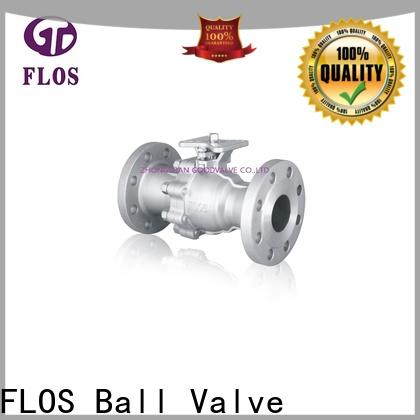 FLOS Top two piece ball valve factory for directing flow