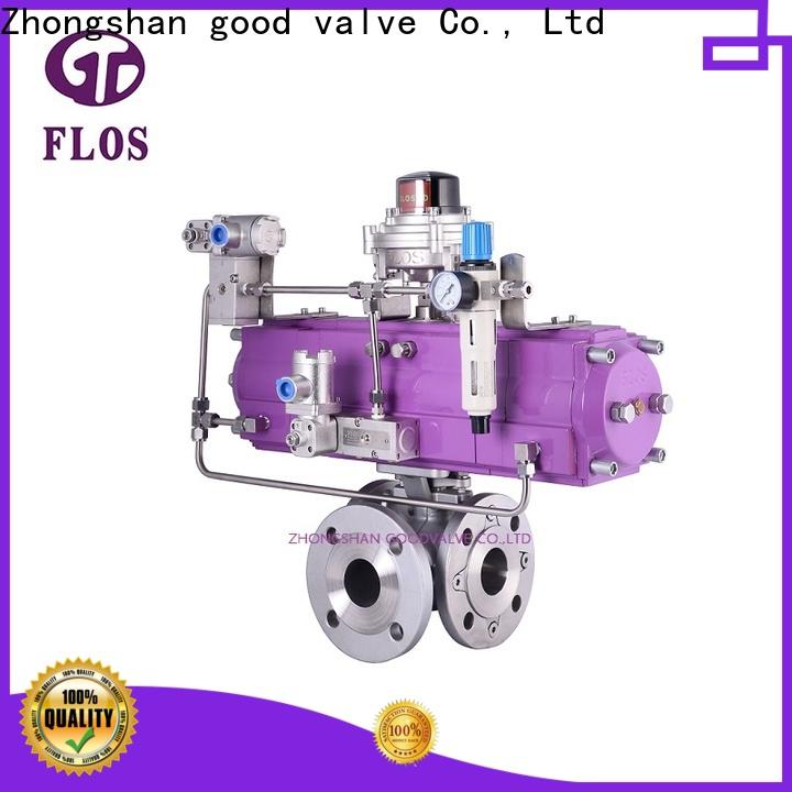 FLOS Custom flanged end ball valve manufacturers for directing flow