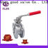 FLOS threaded one piece ball valve company for closing piping flow