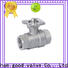 FLOS flanged stainless steel ball valve company for opening piping flow