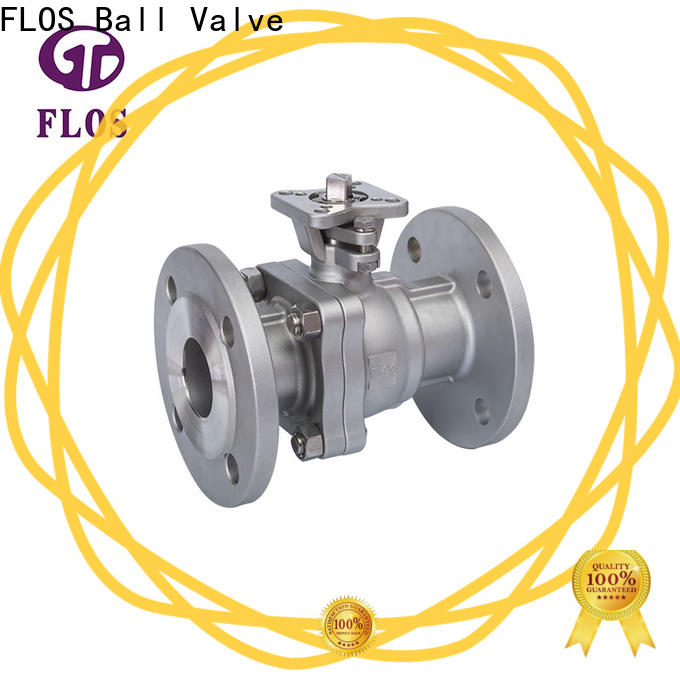 Custom two piece ball valve switchflanged Suppliers for closing piping flow