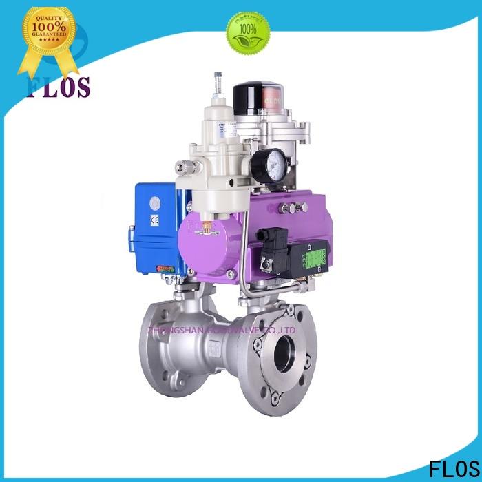 FLOS valveflanged 1 pc ball valve factory for directing flow