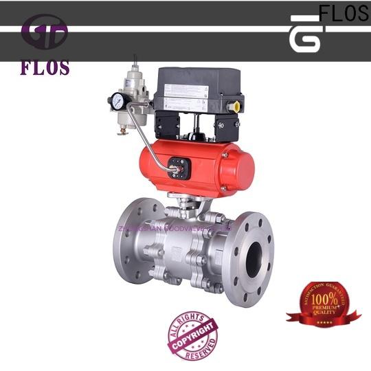 FLOS valvethreaded 3-piece ball valve for business for closing piping flow