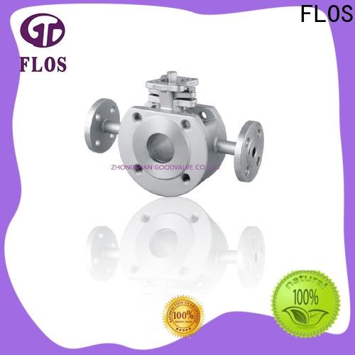 FLOS pneumatic one piece ball valve Supply for directing flow