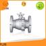 FLOS pneumaticworm 2-piece ball valve factory for closing piping flow