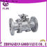FLOS pneumaticworm 3 piece stainless steel ball valve manufacturers for directing flow