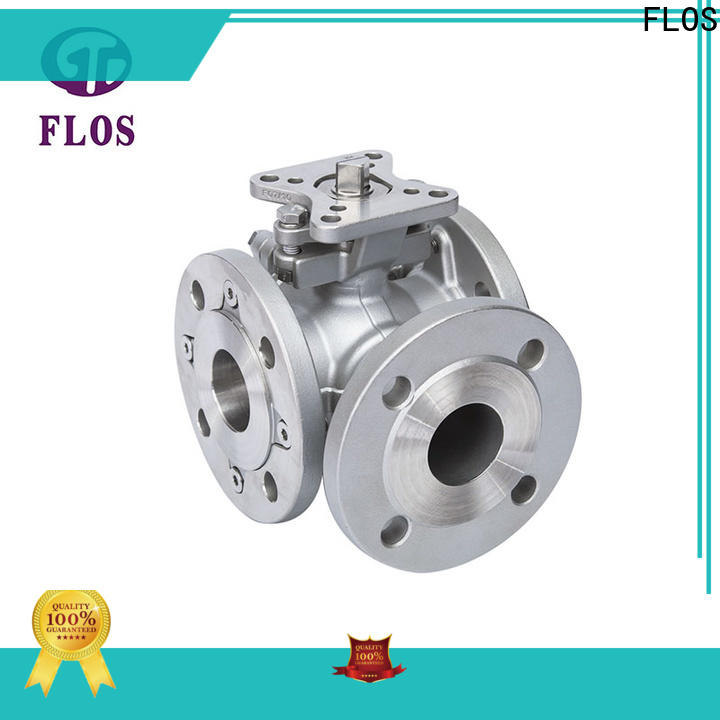 FLOS valveflanged 3 way valves ball valves for business for closing piping flow