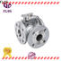 FLOS pneumatic three way ball valve company for opening piping flow