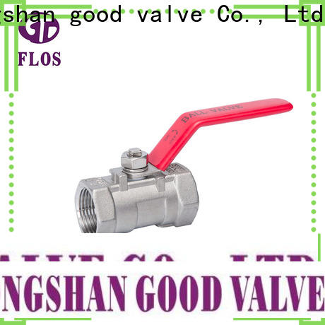 FLOS Latest 1 piece ball valve for business for closing piping flow