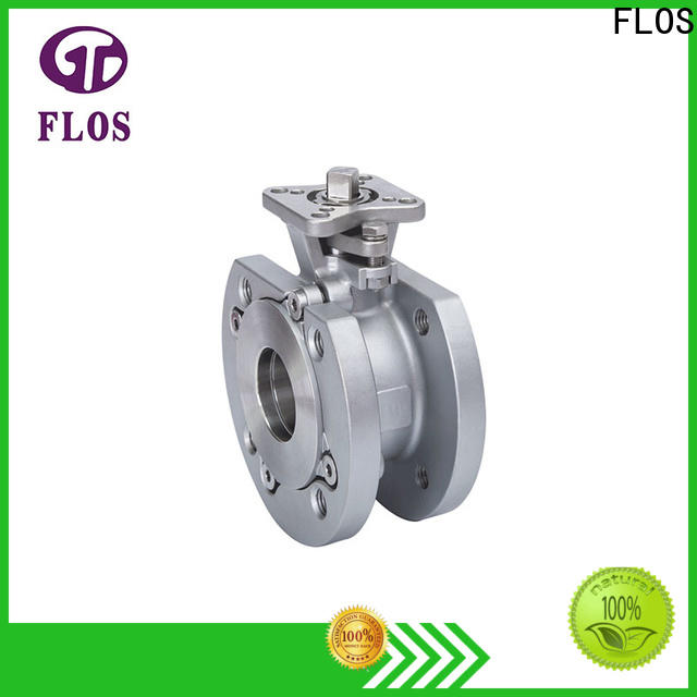 FLOS Top one piece ball valve manufacturers for closing piping flow