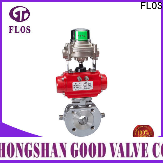 FLOS switchflanged professional valve company for closing piping flow