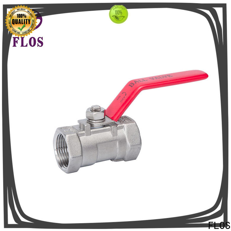 FLOS New 1 pc ball valve for business for closing piping flow
