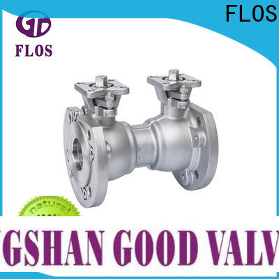 FLOS Latest one piece ball valve factory for closing piping flow