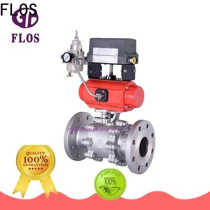 FLOS New 3 piece stainless ball valve factory for opening piping flow
