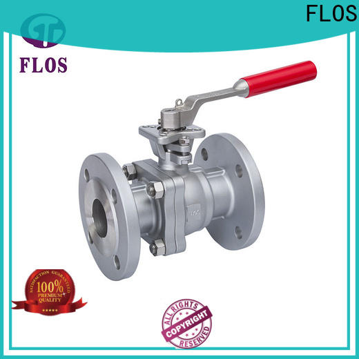 FLOS switch 2 piece stainless steel ball valve Supply for closing piping flow