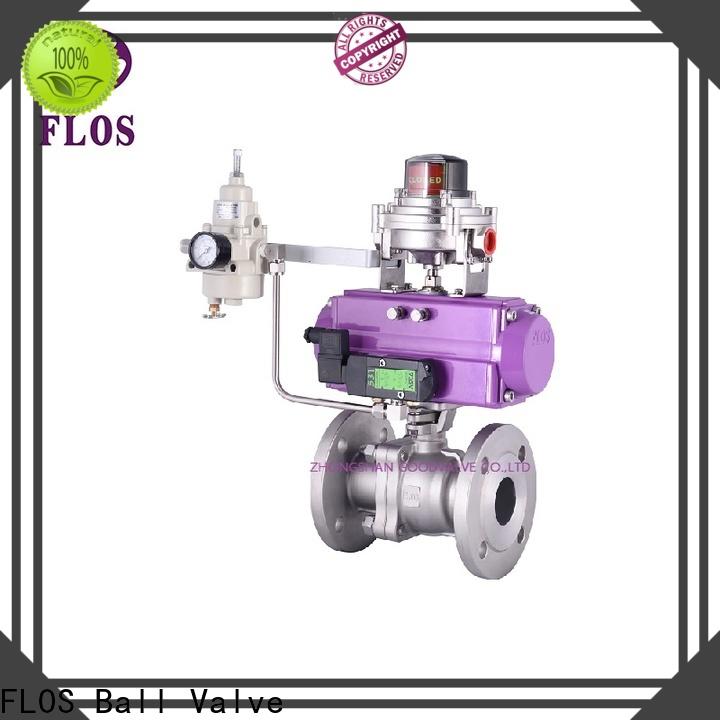 FLOS position stainless ball valve Suppliers for opening piping flow