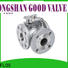 FLOS valveflanged 3 way ball valve company for closing piping flow