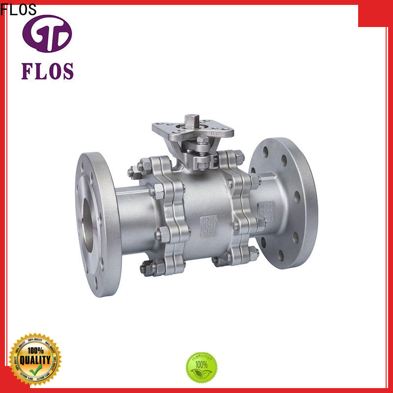FLOS pc three piece ball valve Supply for directing flow