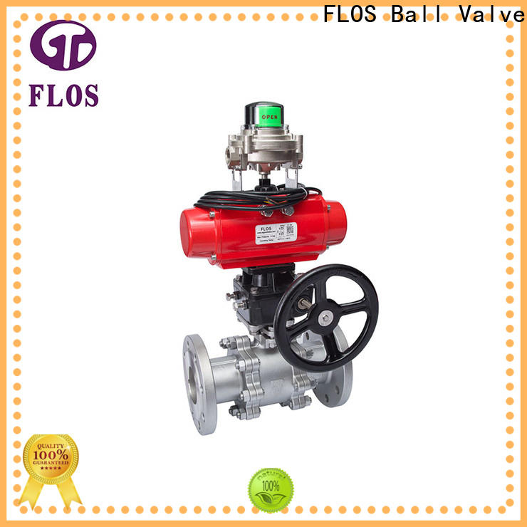 Top ss ball valve flange type factory