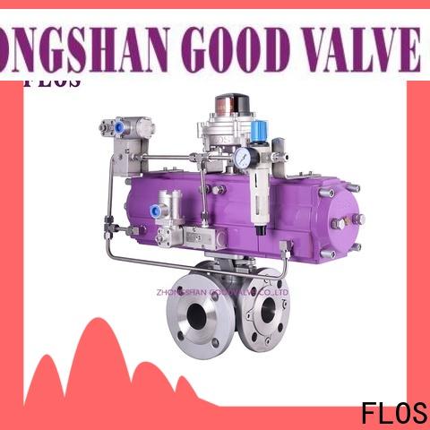 FLOS flanged end ball valve Supply