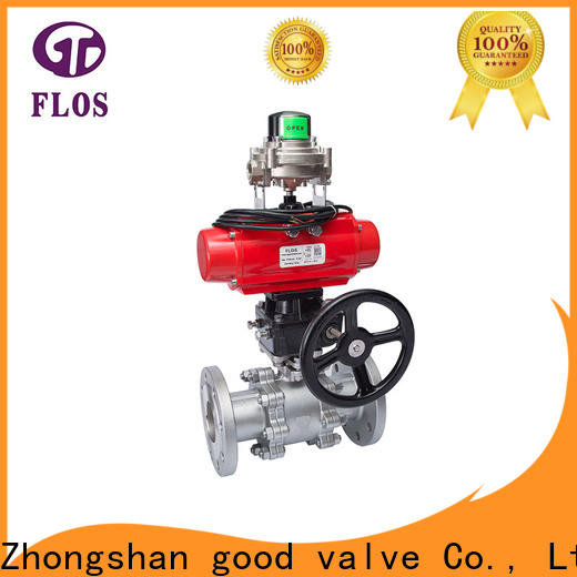 FLOS 3 piece stainless steel ball valve factory